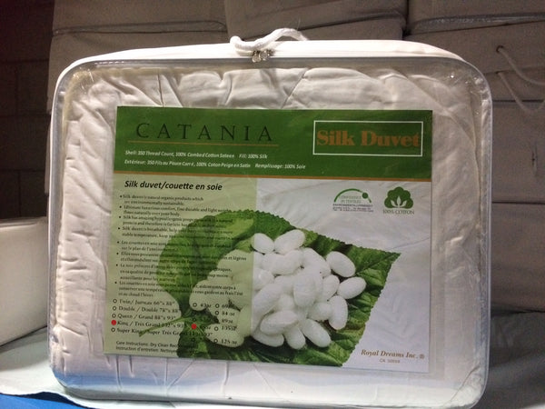 Catania 100% Silk Duvet